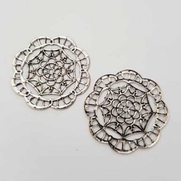 Charm Varios N&deg;024 Plata Redondo