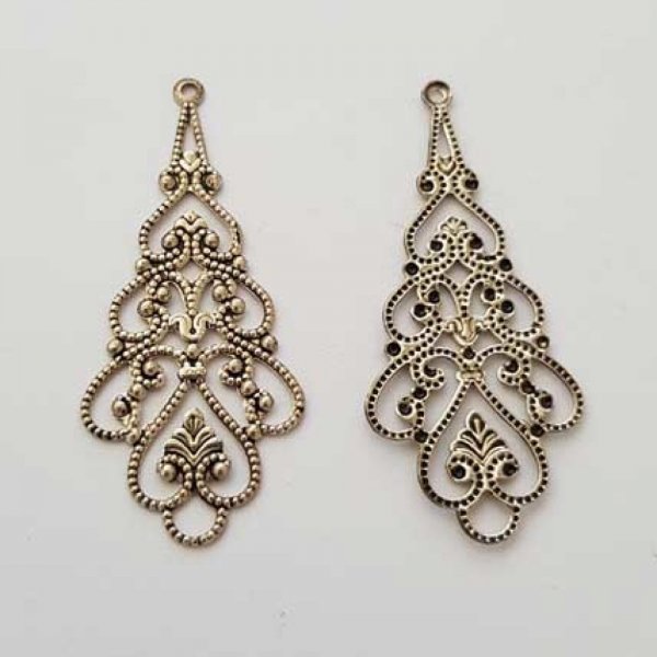 Breloque Divers N&deg;039 Connecteur Argent