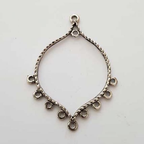 Breloque Divers N&deg;044 Connecteur Argent