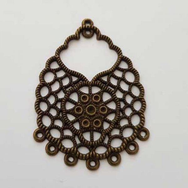 Breloque Divers N&deg;050 Connecteur Bronze