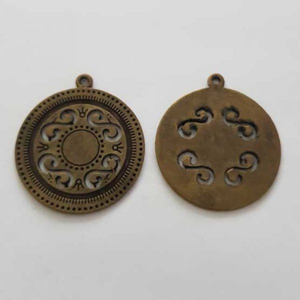 Breloque Divers N&deg;064 Pendentif Bronze