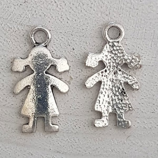 Colgante para ni&ntilde;o N&deg;56 Ni&ntilde;a Plata