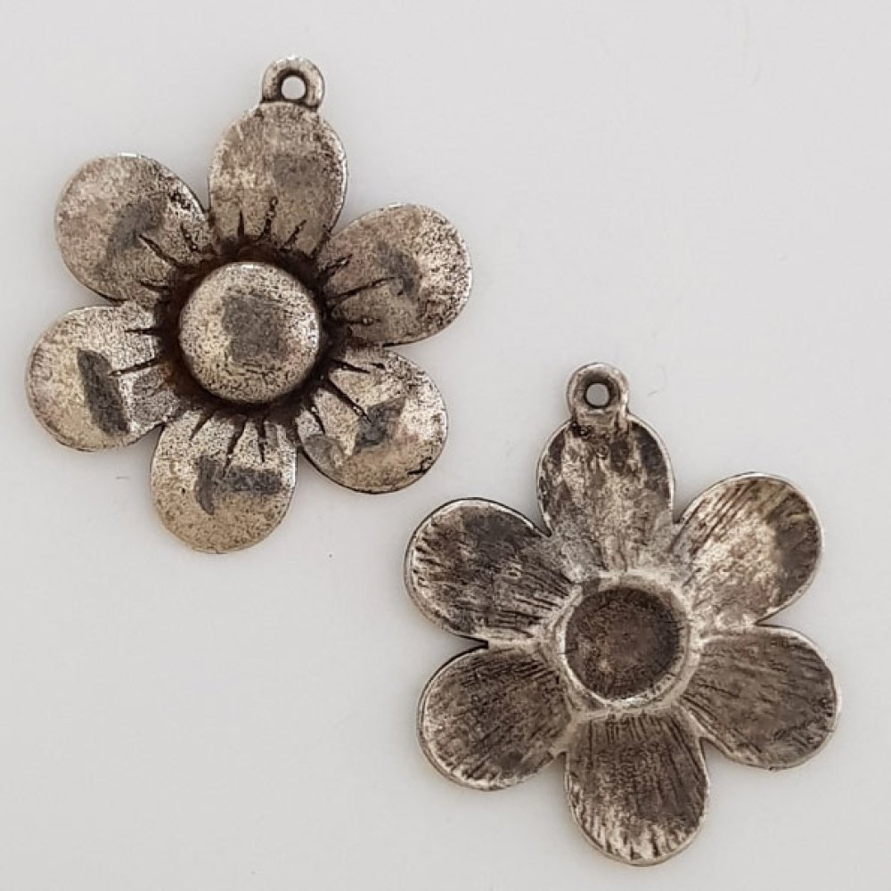 Charm Flor Metal N°007 Cobre