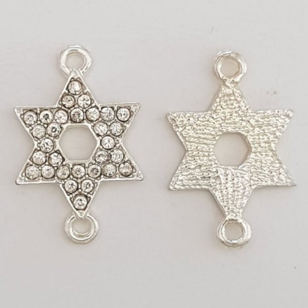 Charm Flor Metal N&deg;080 Plata