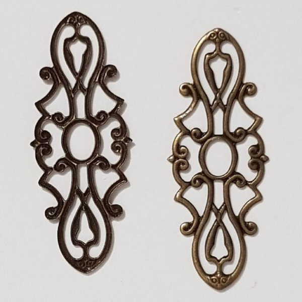 Charm Flor Metal N&deg;105 x 20 piezas