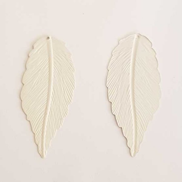 Breloque Fleur M&eacute;tal N&deg;175 Blanc