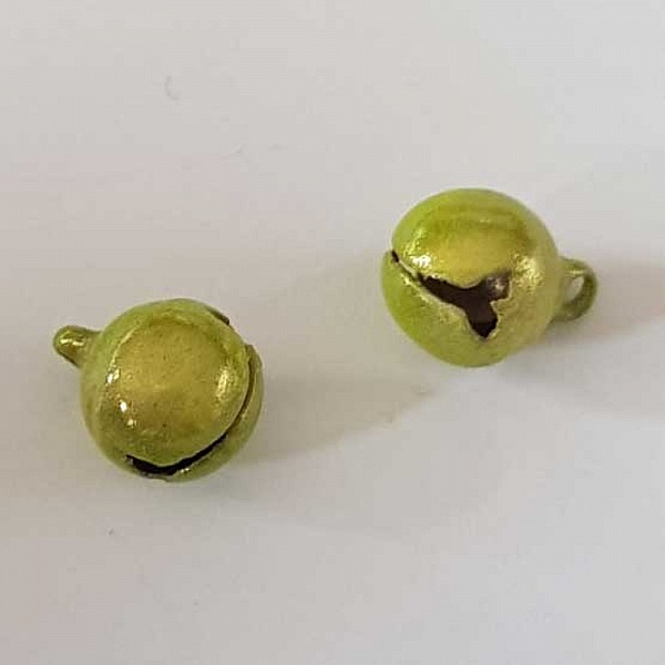 Breloque Grelot Bi-Couleur 11 x 8 mm N&deg;18