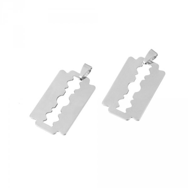 Charm Blade de acero inoxidable 304