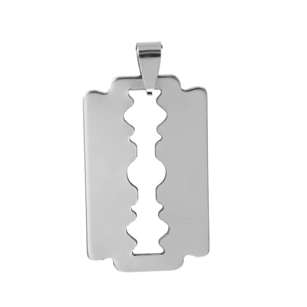 Charm Blade de acero inoxidable 304