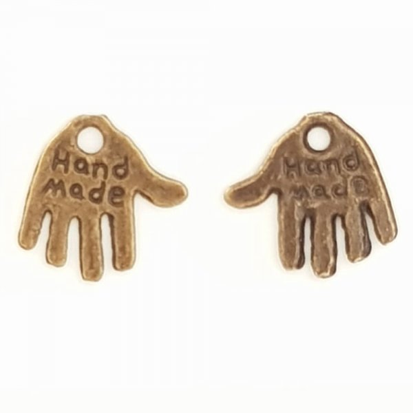Colgante de mano "MADE HAND" N&deg;01 Bronce