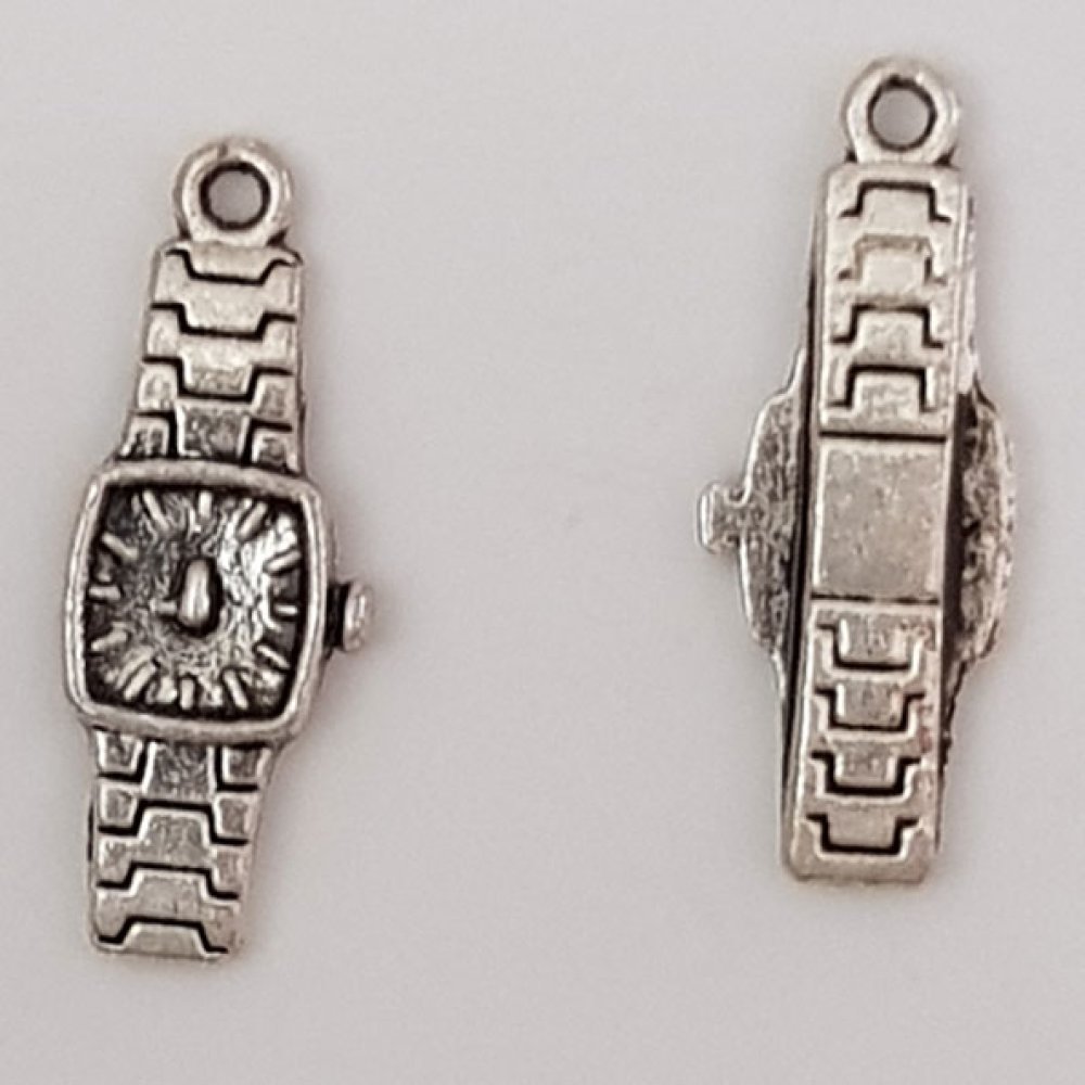 Watch Charm N°01 Plata