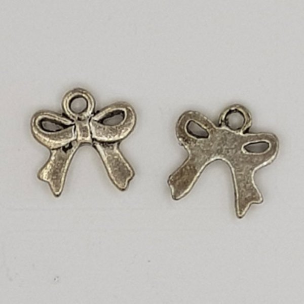 Charm Node N&deg;12 metal plateado cinta nudo charm