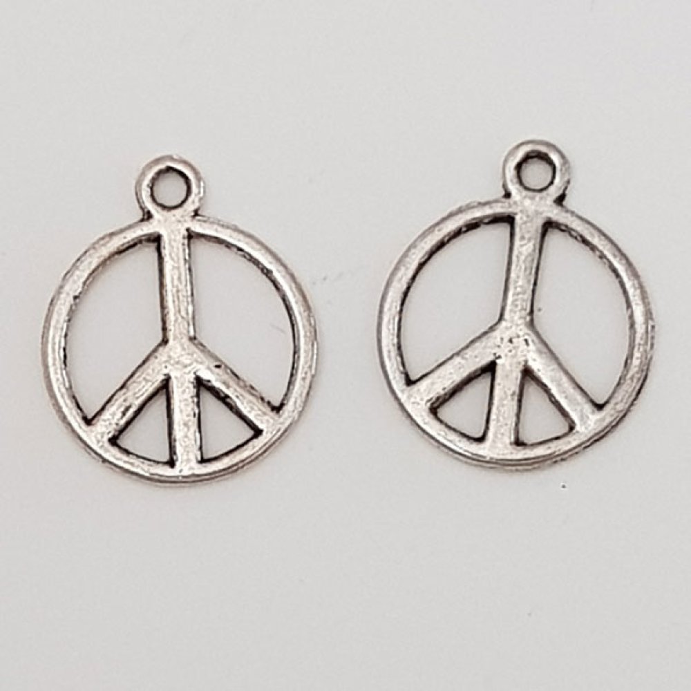 Amuleto Peace &amp; Love N°04 Plata 