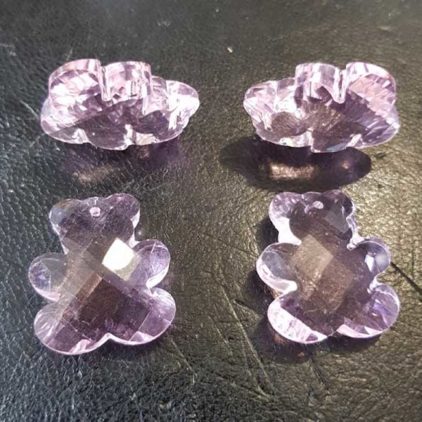 Colgante oso de cristal facetado N&deg;01-01