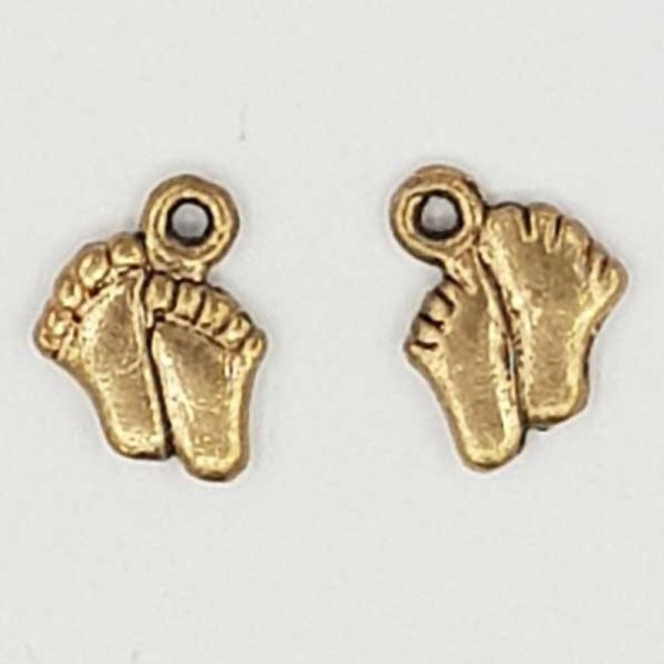 Breloque Pied N&deg;08-04 Double