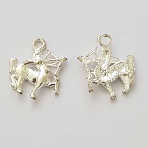 Colgante signo del zodiaco Sagitario Plata Metal N&deg;05