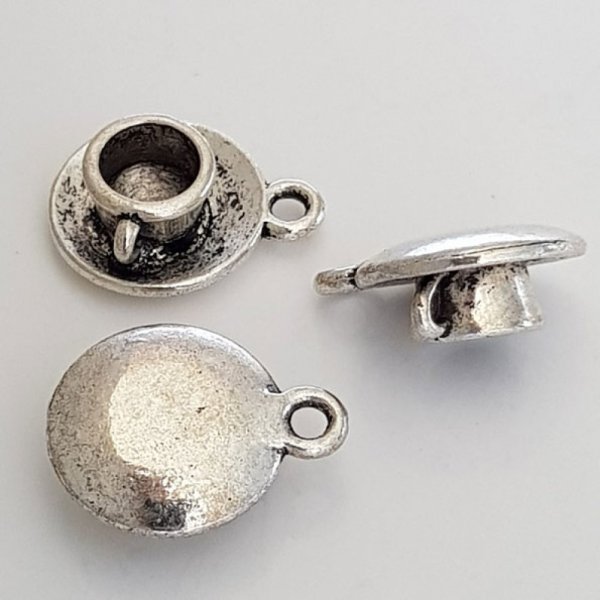 Charm Taza y Plato N&deg;04 cocina Plata