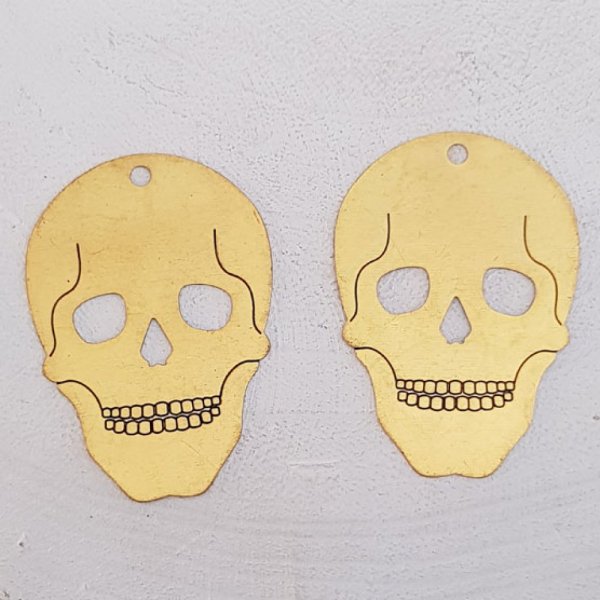 Colgante de calavera y tibias cruzadas N&deg;10