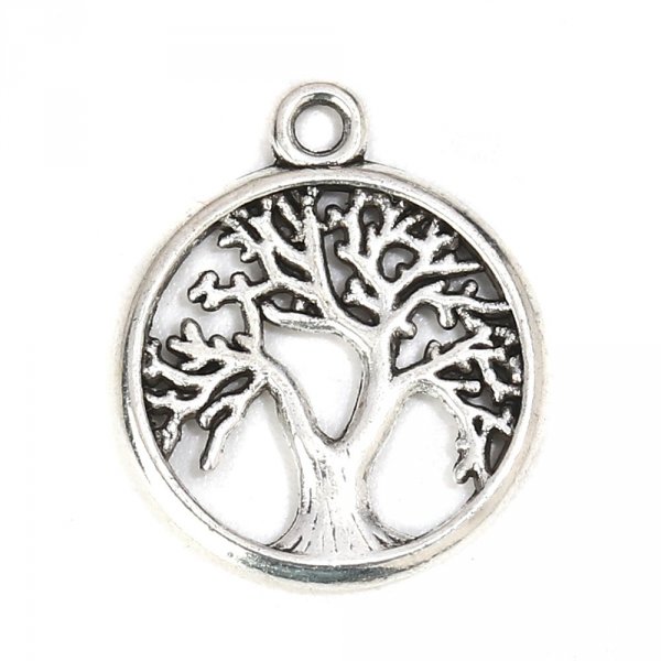 Colgante de plata &Aacute;rbol de la vida N&deg;01