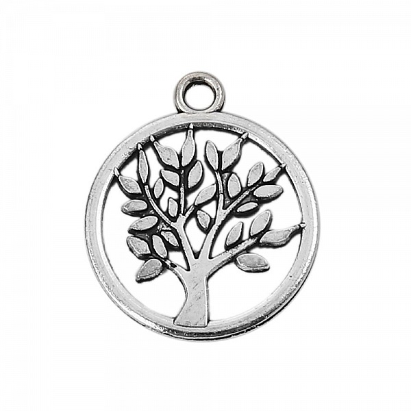 Amuleto de plata &Aacute;rbol de la vida N&deg;02