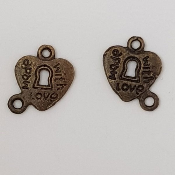 Charm candado cerradura N&deg;10 Cobre