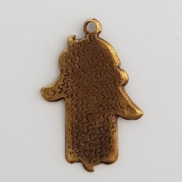 Hamsa mano N&deg;03 Bronce