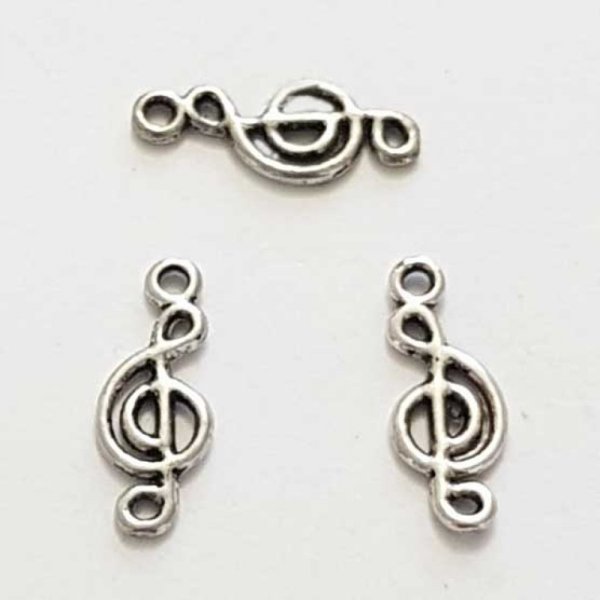 Breloque musique N&deg;41 Argent