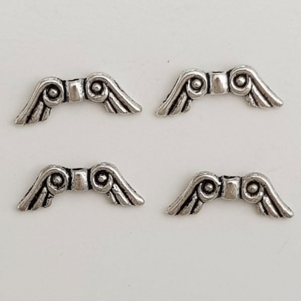 Wings Charms N&deg;02 Plata