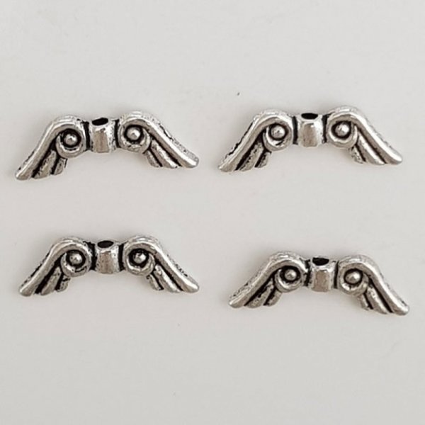 Wings Charms N&deg;02 Plata