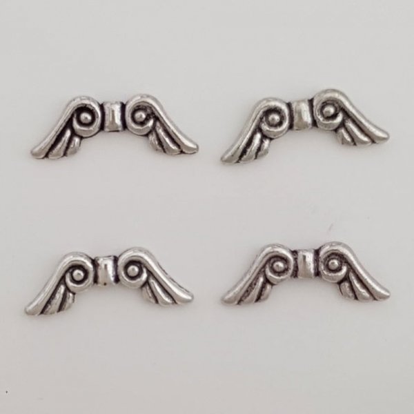 Wings Charms N&deg;04 Plata