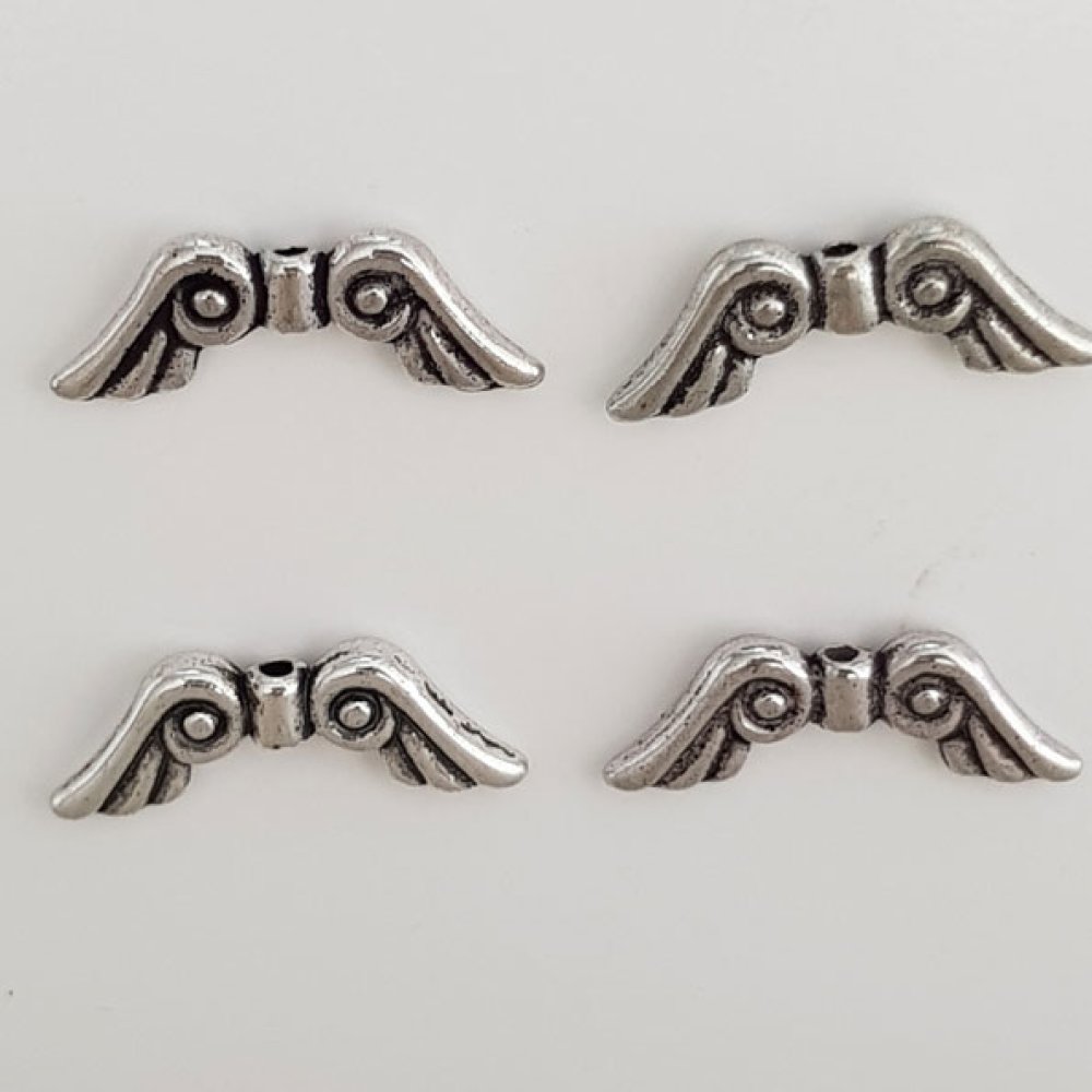 Wings Charms N°04 Plata