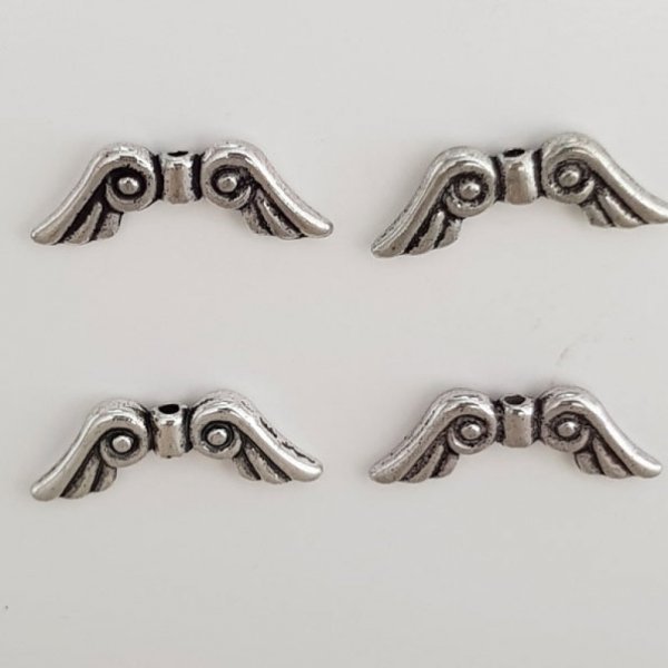 Wings Charms N&deg;04 Plata