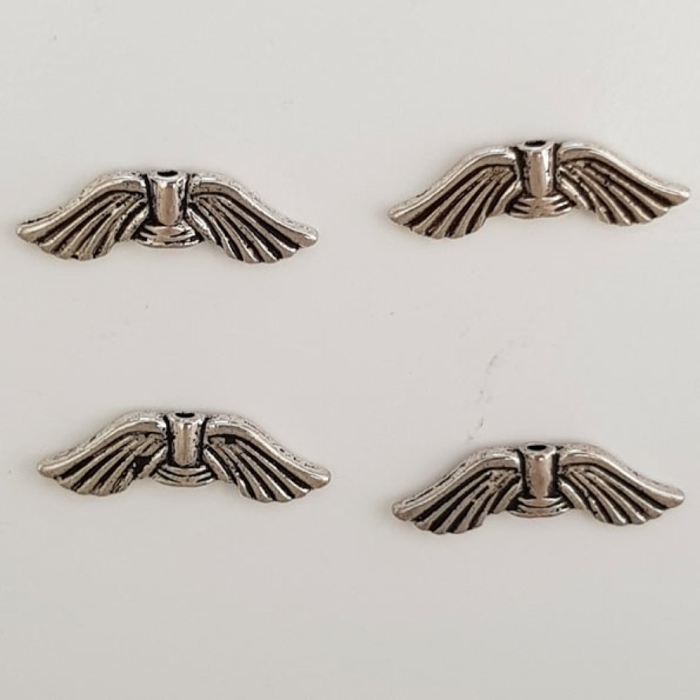 Wings Charms N°06 Plata