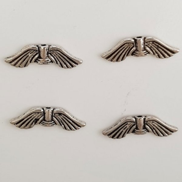 Wings Charms N&deg;06 Plata