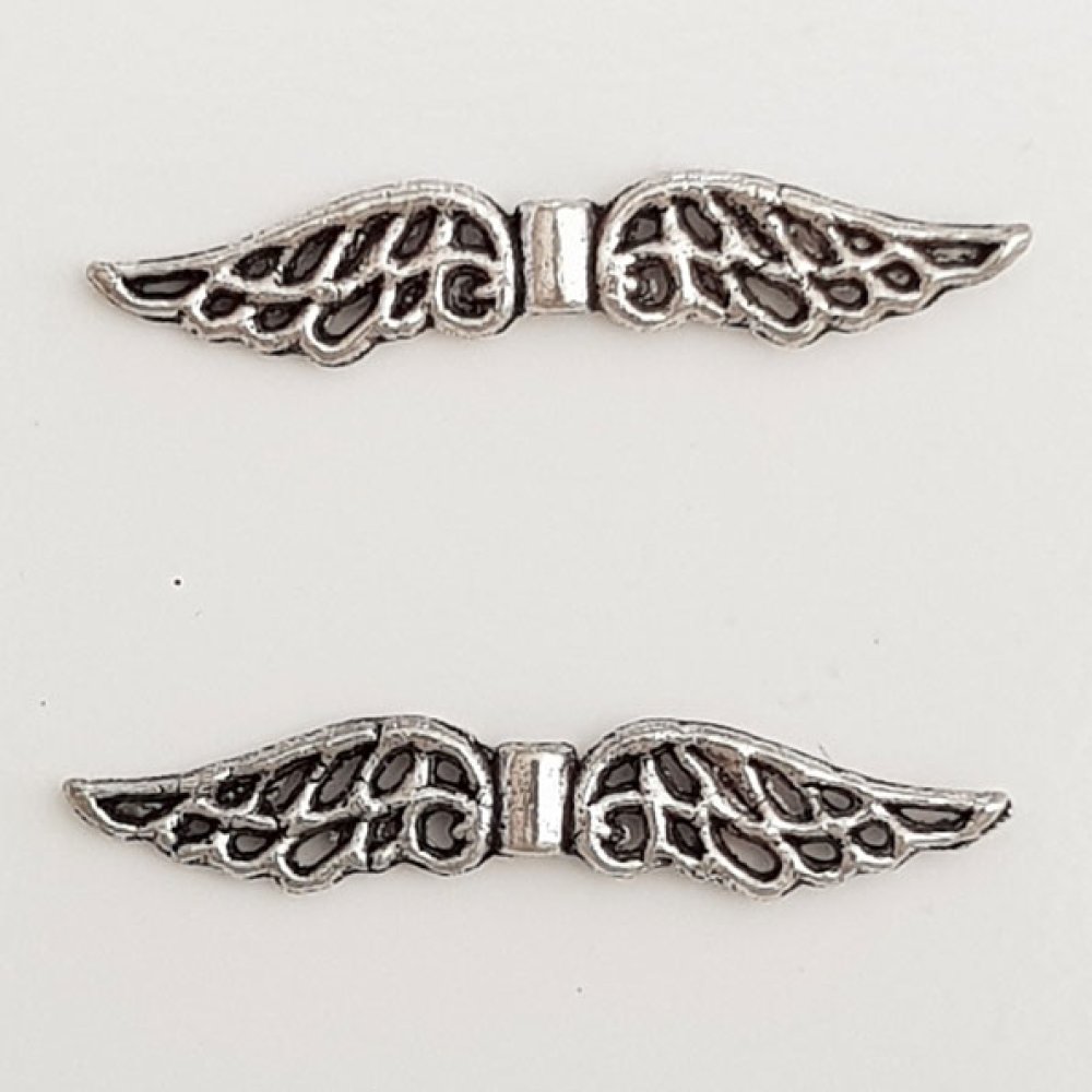 Wings Charms N°08 Plata