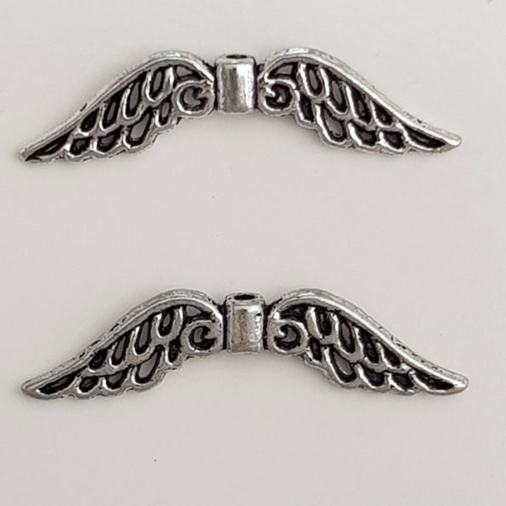 Wings Charms N°09 Plata