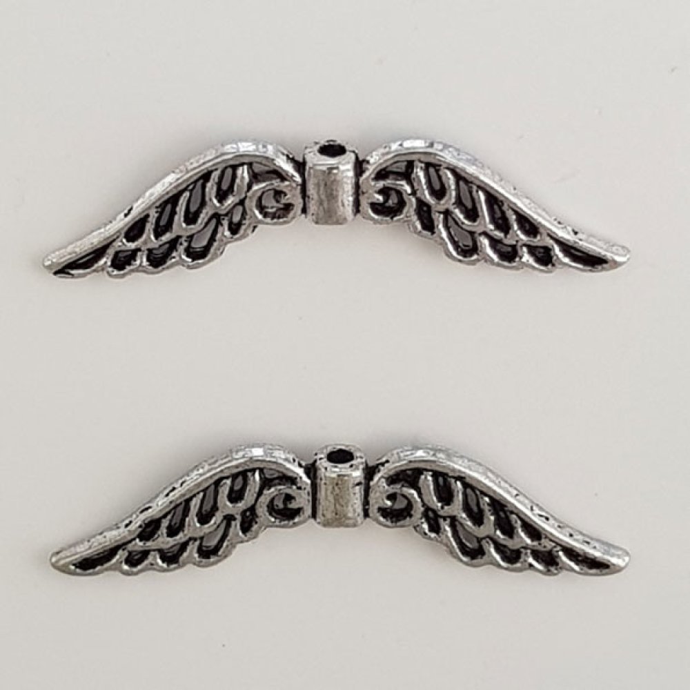 Wings Charms N°09 Plata