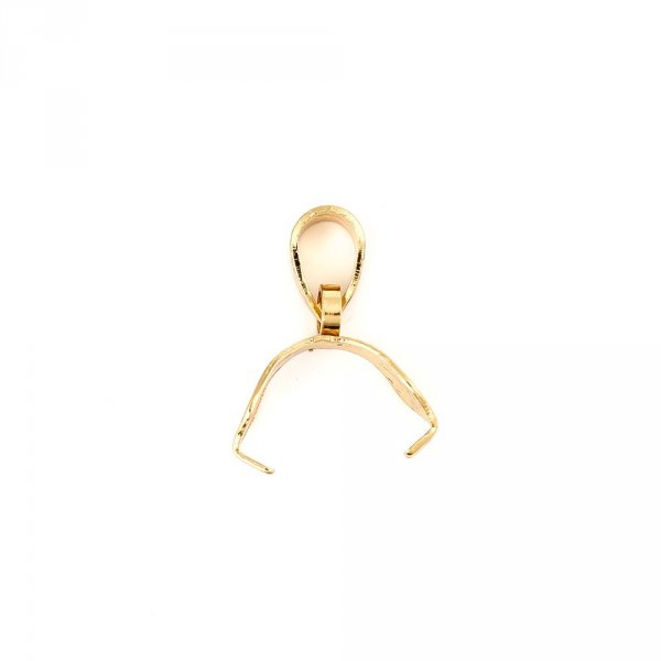 Cierre de acero inoxidable 3,7 x 17 mm Oro