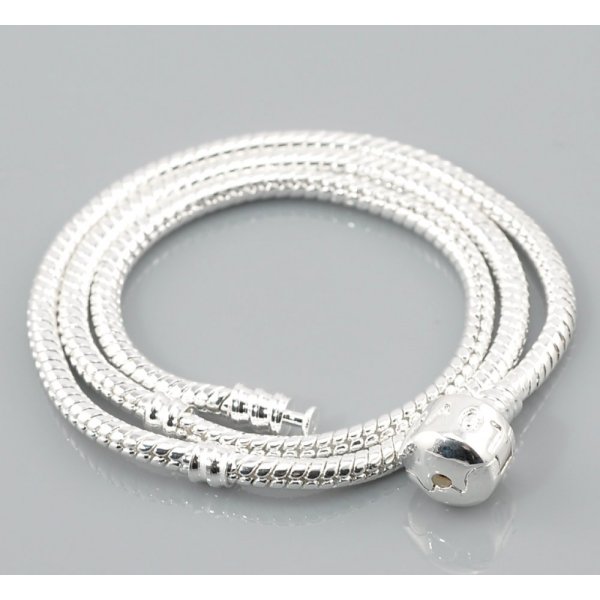 Collar 44cm Plata N&deg;01