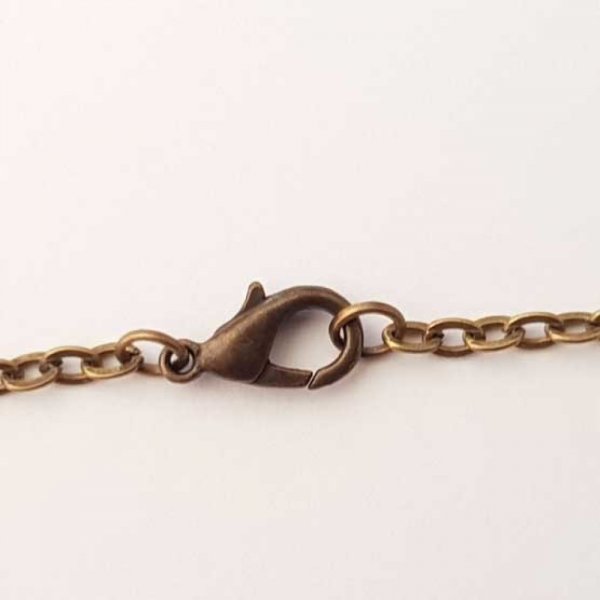 Collier Bronze maille de 50 cm N&deg;01