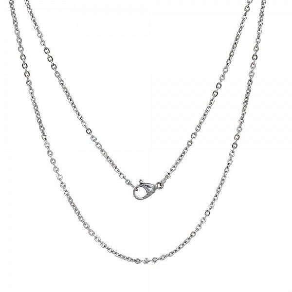 Collar N&deg;06-01 de acero inoxidable, 45,5 cm