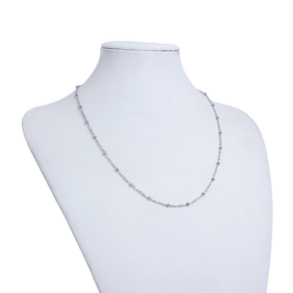 Collar N°06-02 de acero inoxidable, 50 cm de longitud