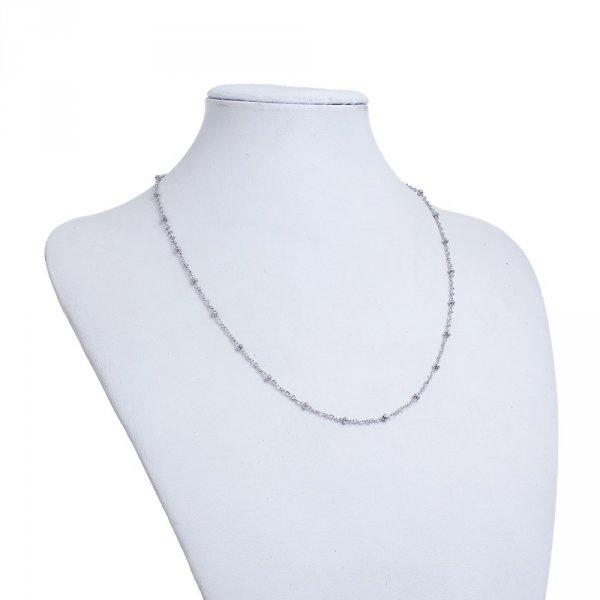 Collar N&deg;06-02 de acero inoxidable, 50 cm de longitud