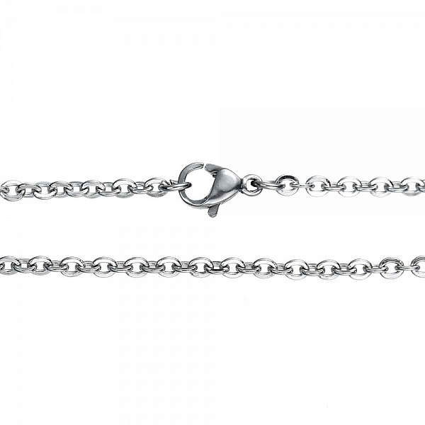 Collar N&deg;06-03 de acero inoxidable, 50 cm de longitud