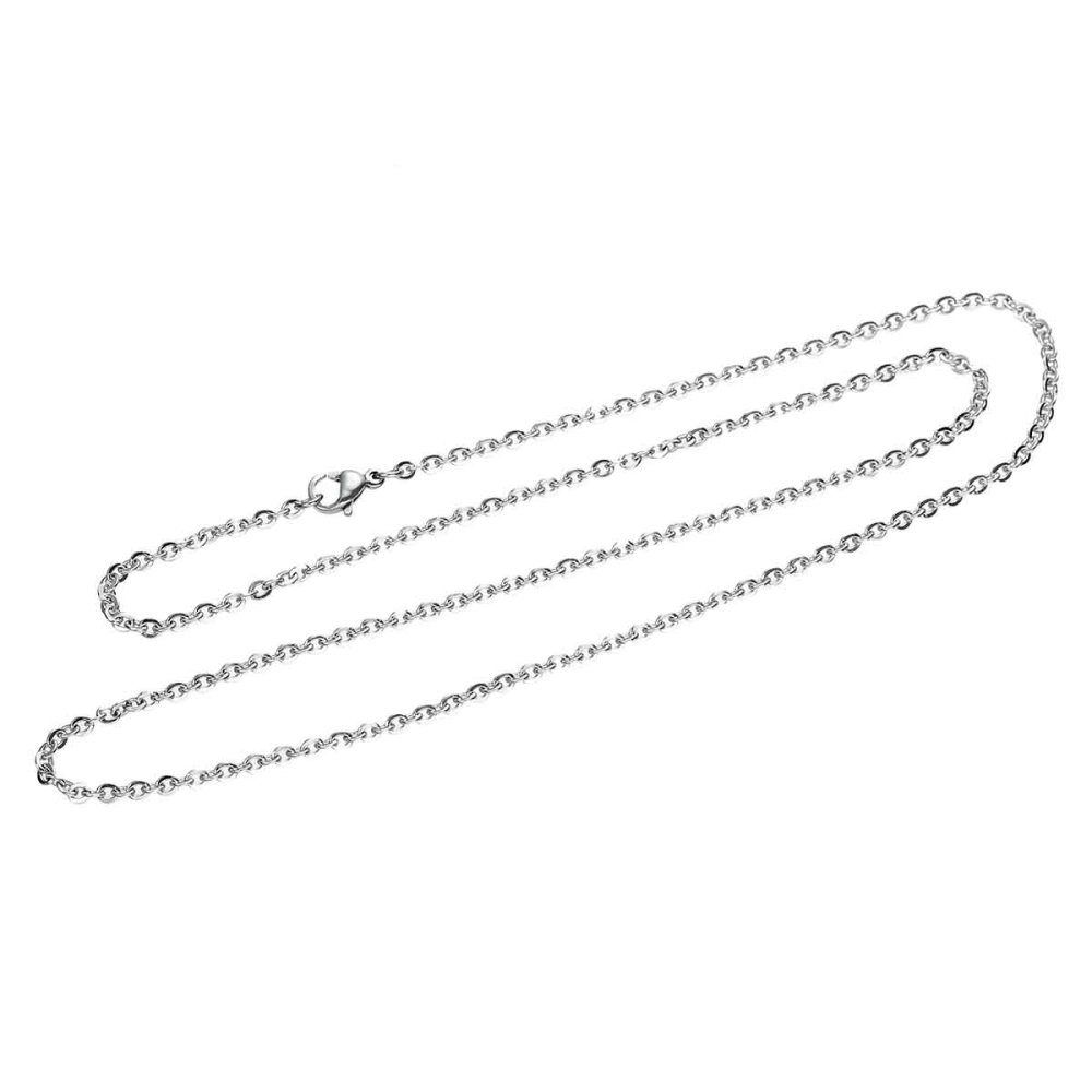 Collar N°06-03 de acero inoxidable, 50 cm de longitud