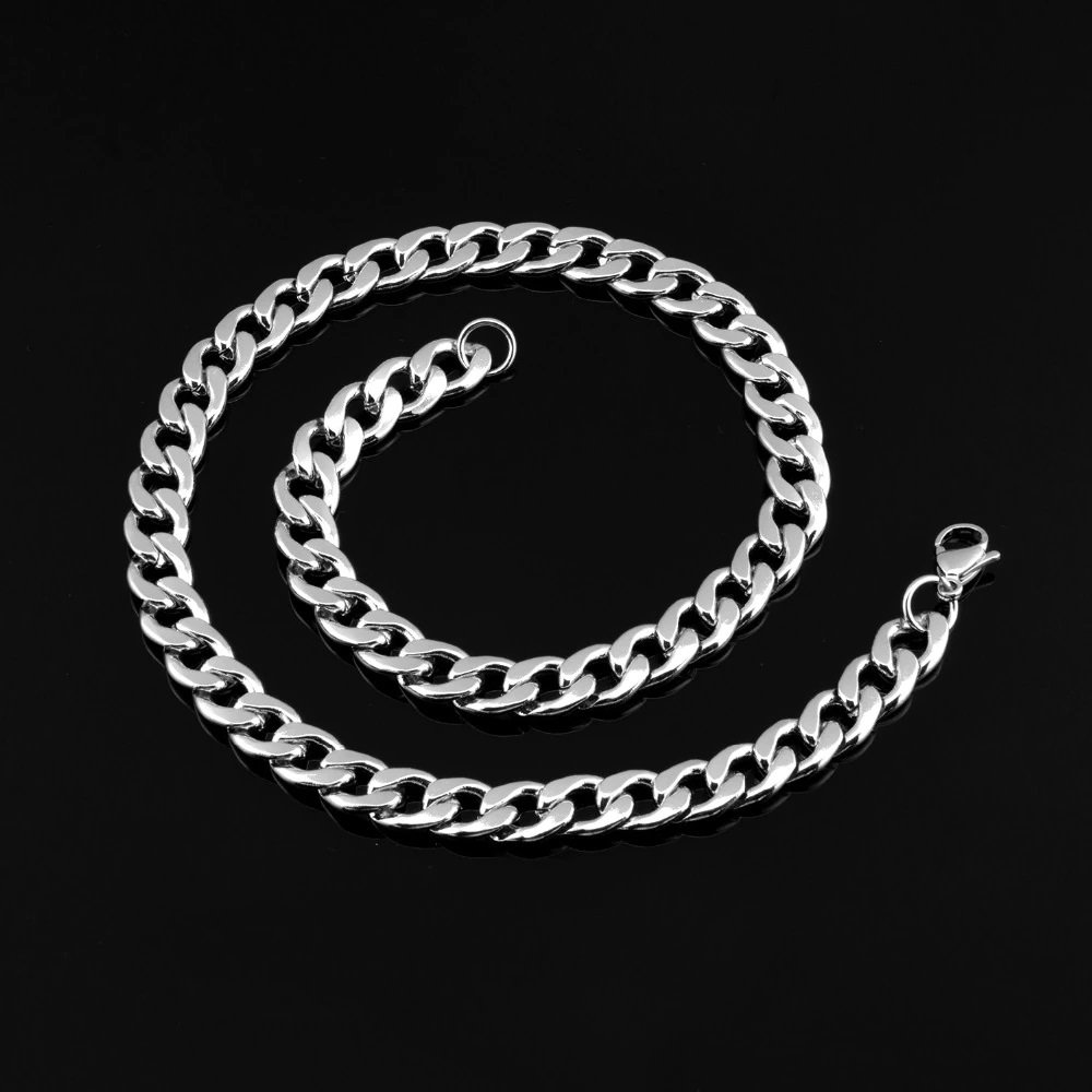 Collier N°16 en acier inoxydable 45 cm