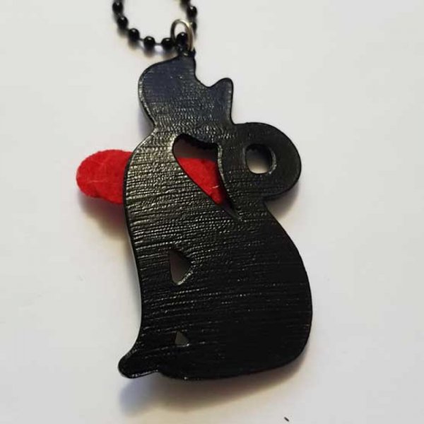 Collier chat N&deg;01