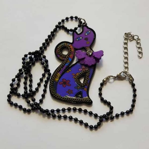 Collier chat N&deg;02