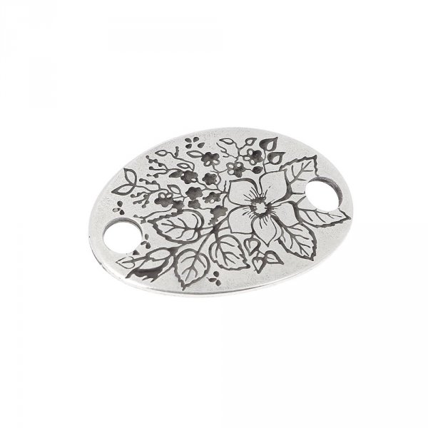 04 mm Conector Zamak N&deg;01 Plata