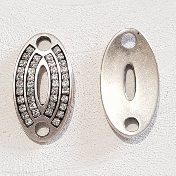 Conector Zamak 04 mm N&deg;03 Plata